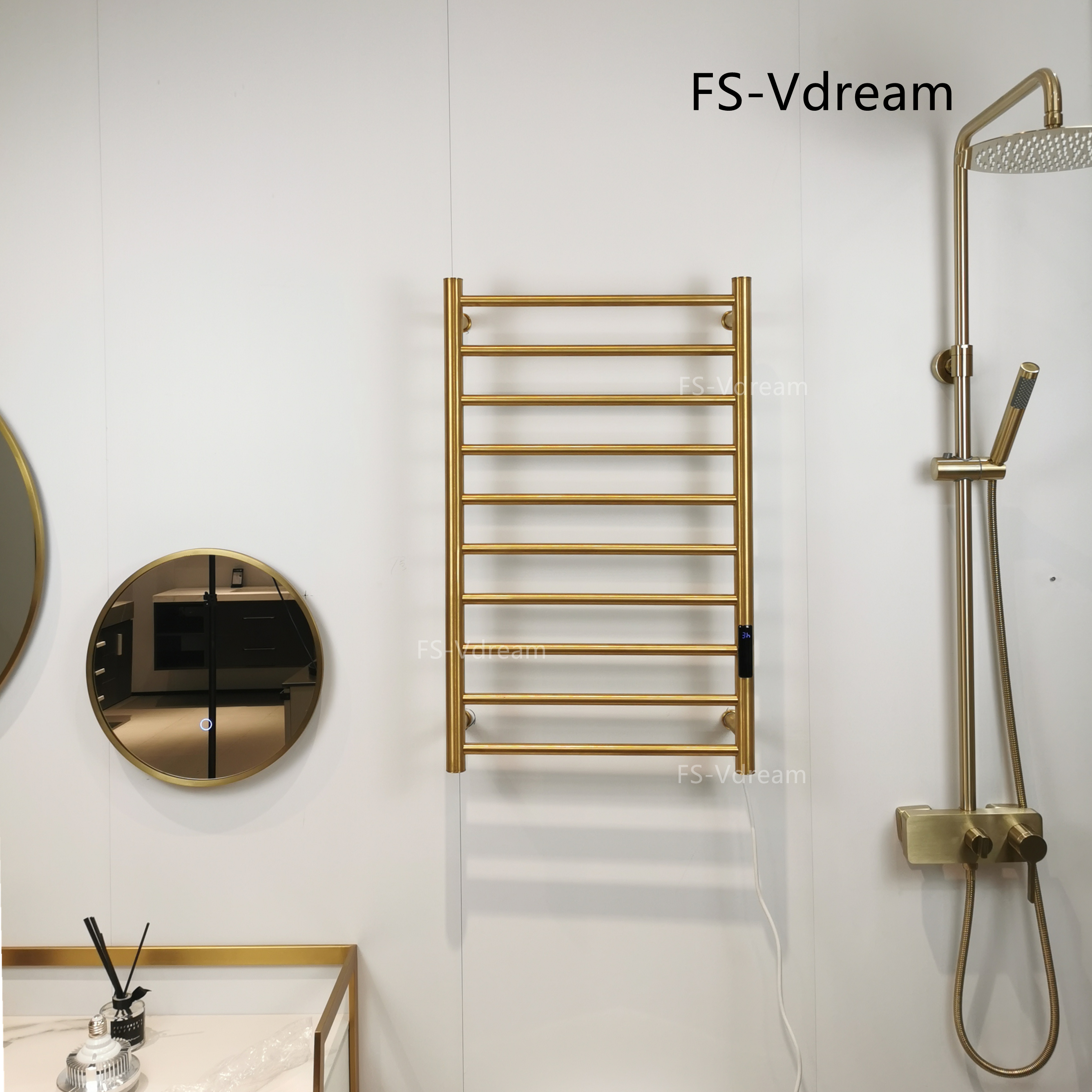 Towel Warmer Electric - Bathroom equipment 304 stainless steel Wire