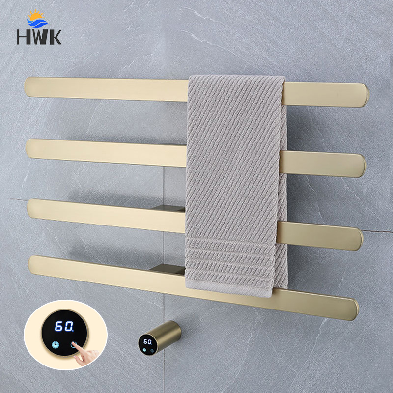 Brushed Gold Bathroom Towel Wa - Towel Warmer Electric ulasan dan harga