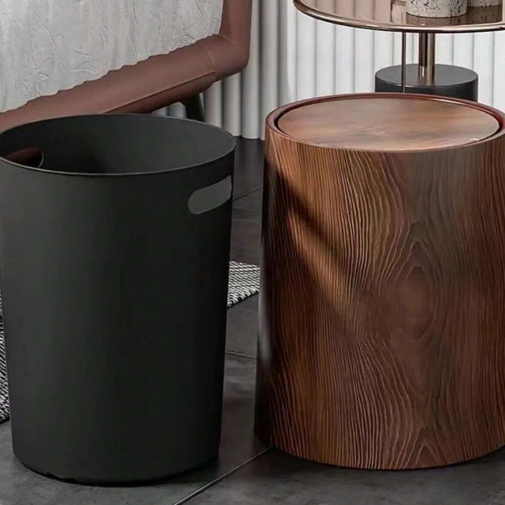 Retro Pp Plastics Wastebasket  - Home Bathroom Trash Can ulasan dan harga