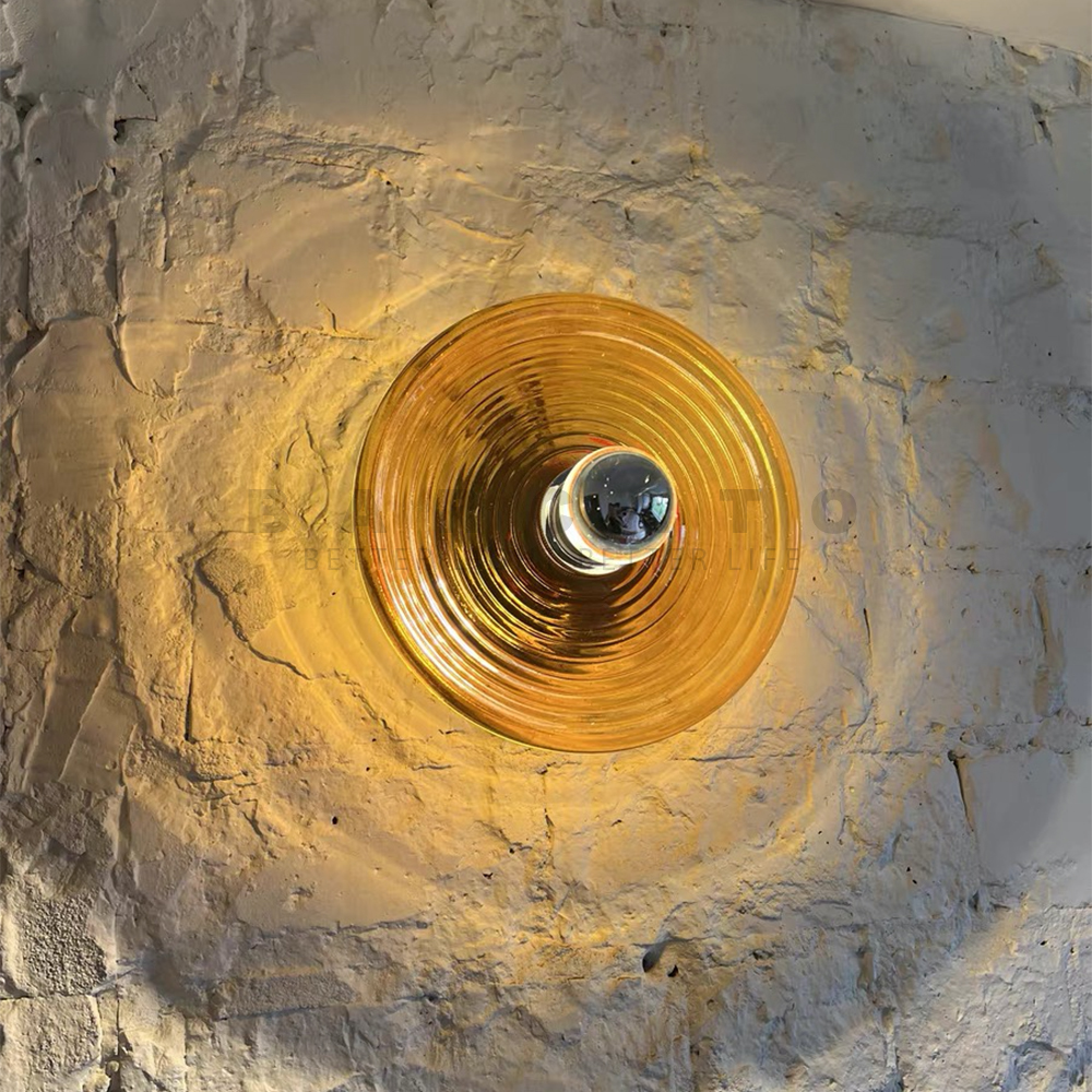 Water Ripple Glass Wall Lamp D - Home Bathroom Lighting Design ulasan dan harga