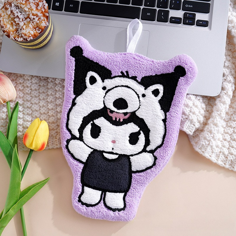 1/4 Pcs Soft Thick Sanrio Kuro - Home Goods Bathroom ulasan dan harga