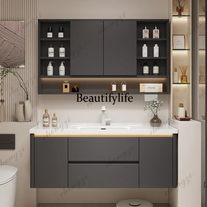 M07 Organizer Storage Cupboard - Home Bathroom Vanity Combo ulasan dan harga