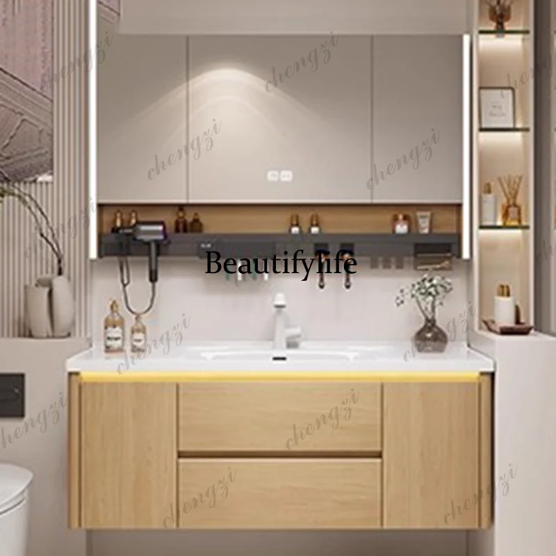 M07 Organizer Storage Cupboard - Home Bathroom Vanity Combo ulasan dan harga