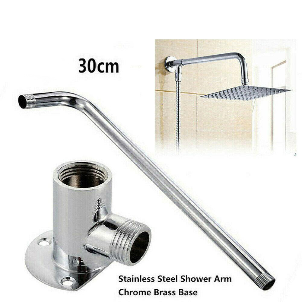 Stainless Steel Shower Arm Wal - Home Bathroom Renovation ulasan dan harga