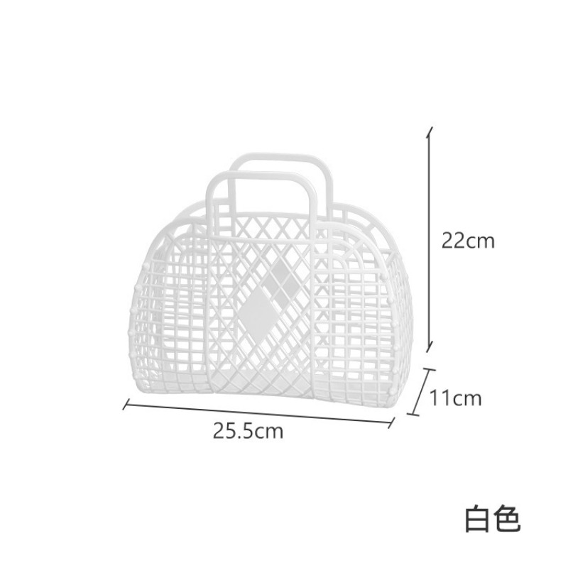 Detachable Shower Basket Plast - Home Bathroom ulasan dan harga