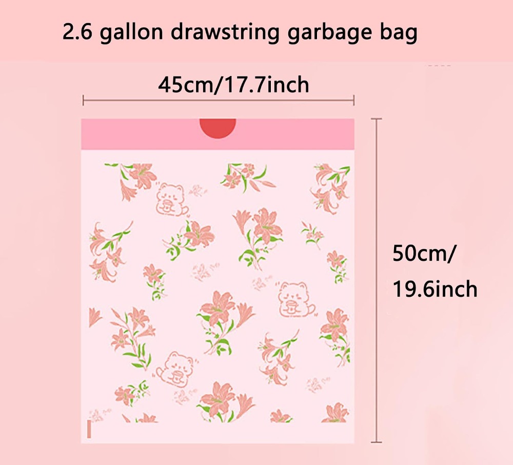 4 Gallon Small Trash Bags 78pc - Home Bathroom Trash Can ulasan dan harga