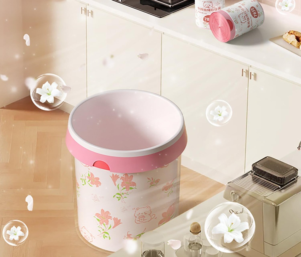 4 Gallon Small Trash Bags 78pc - Home Bathroom Trash Can ulasan dan harga