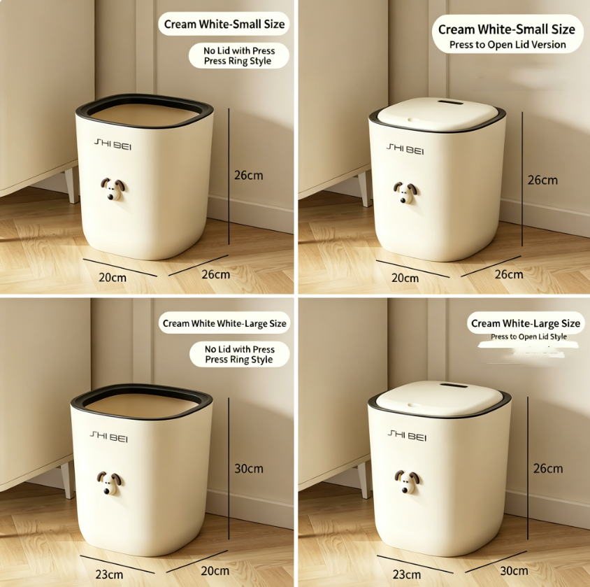 Large Capacity Kitchen Bathroo - Home Bathroom Trash Can ulasan dan harga