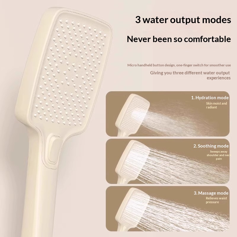 Creamy Easy Topless Shower Set - Home Bathroom ulasan dan harga