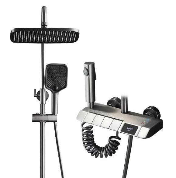 New Fashioned Brass Gun Grey P - Home Bathroom ulasan dan harga