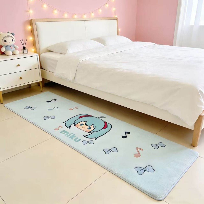 Cartoon animation Hatsune Miku - Home Bathroom Mats ulasan dan harga