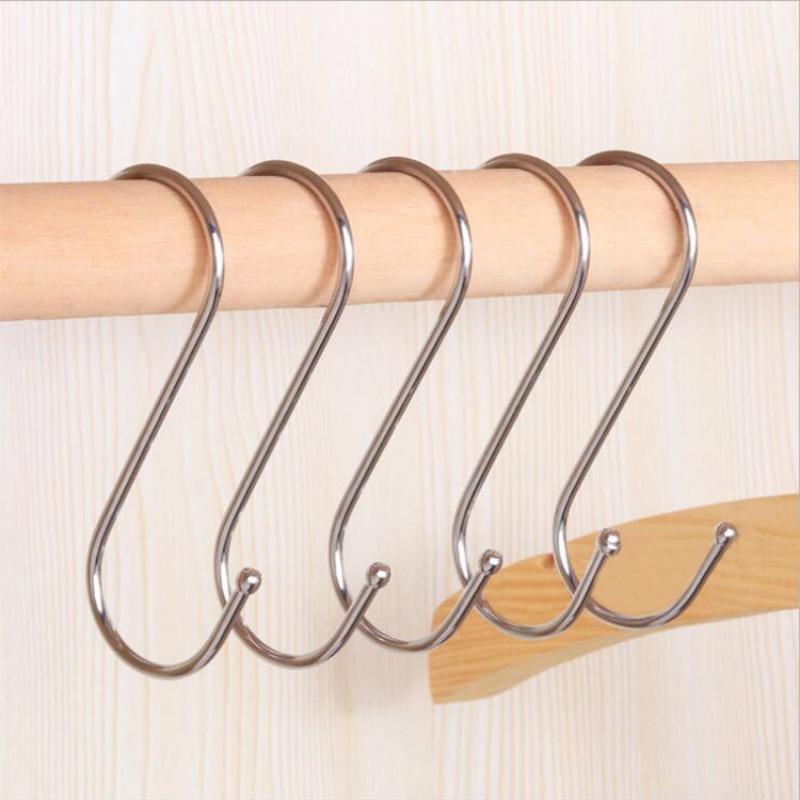 New Stainless Steel S-Shape Ho - Towel Bar Stainless ulasan dan harga