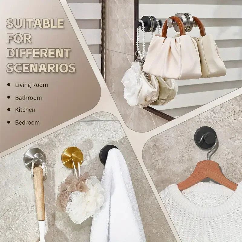 6/1PC Stainless Steel Suction  - Towel Bar Stainless ulasan dan harga