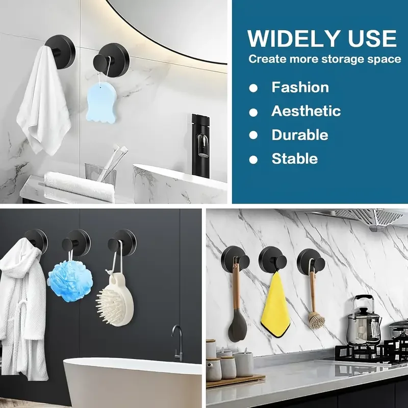 6/1PC Stainless Steel Suction  - Towel Bar Stainless ulasan dan harga