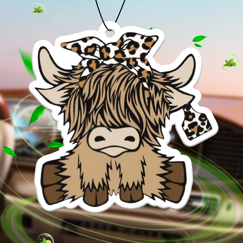 Cartoon Highland Cow Hilton (H - Home Bathroom Freshener ulasan dan harga