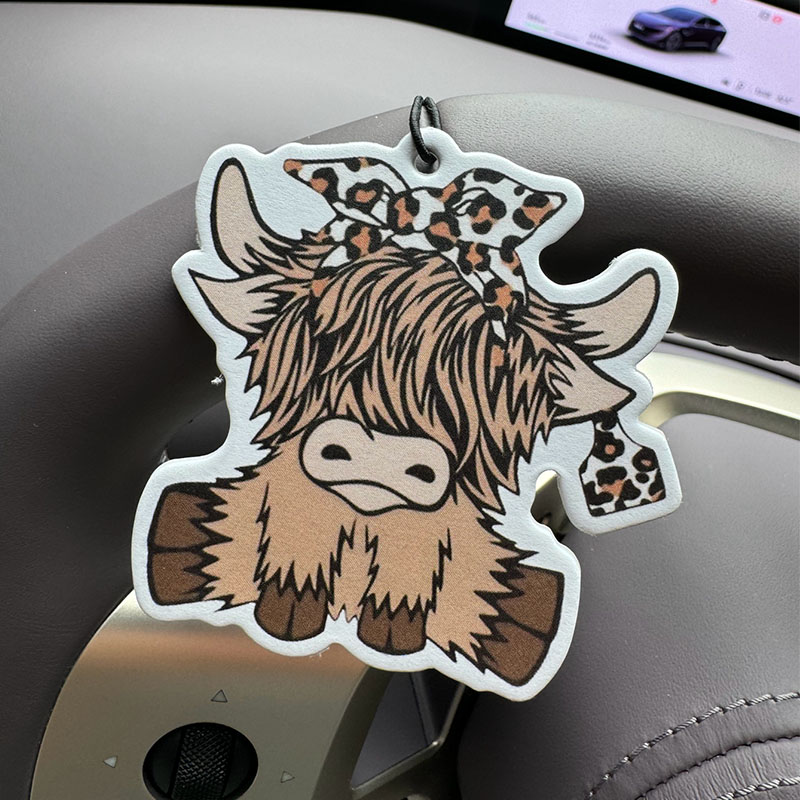 Cartoon Highland Cow Hilton (H - Home Bathroom Freshener ulasan dan harga
