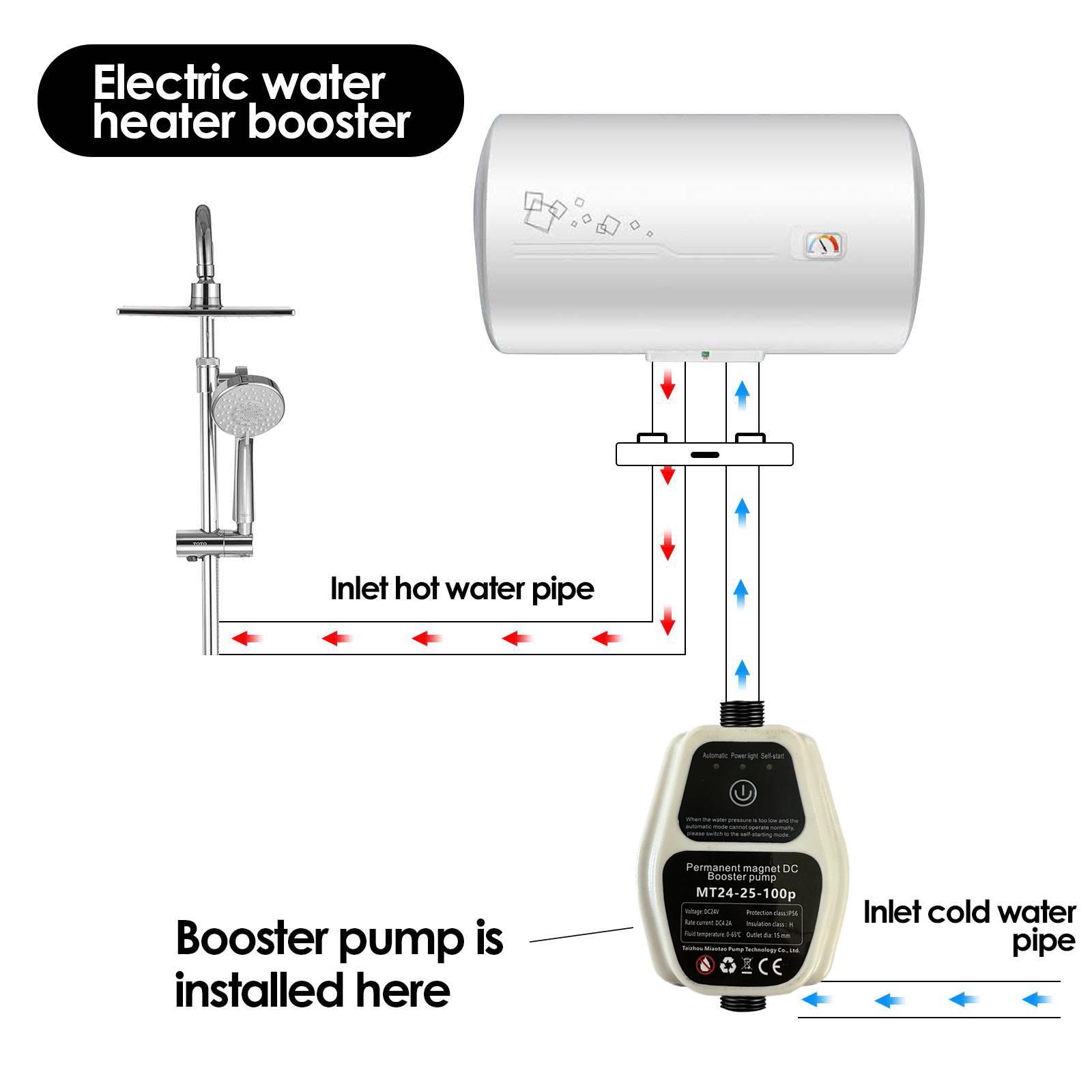 Home Water Booster Pump 24V Au - Home Bathroom Pressure Pump ulasan dan harga