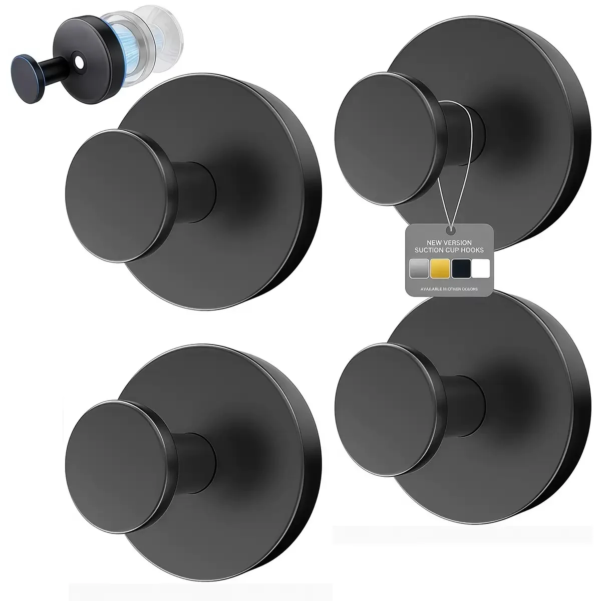 1-8PCS Stainless Steel Suction - Towel Bar Stainless ulasan dan harga