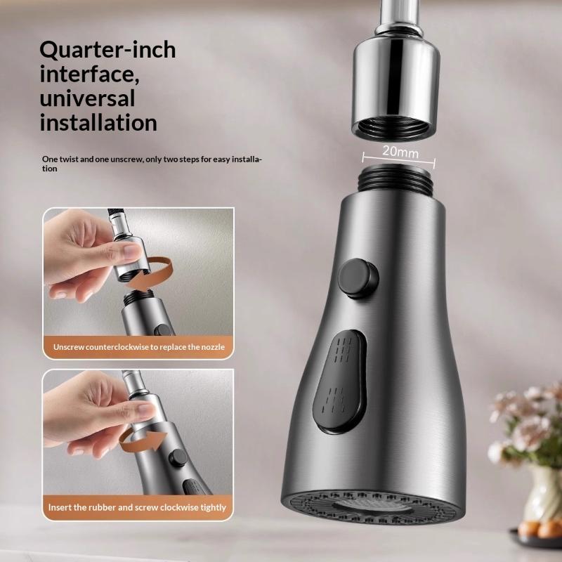 Kitchen Pull Out Faucet Spraye - Home Bathroom Renovation ulasan dan harga