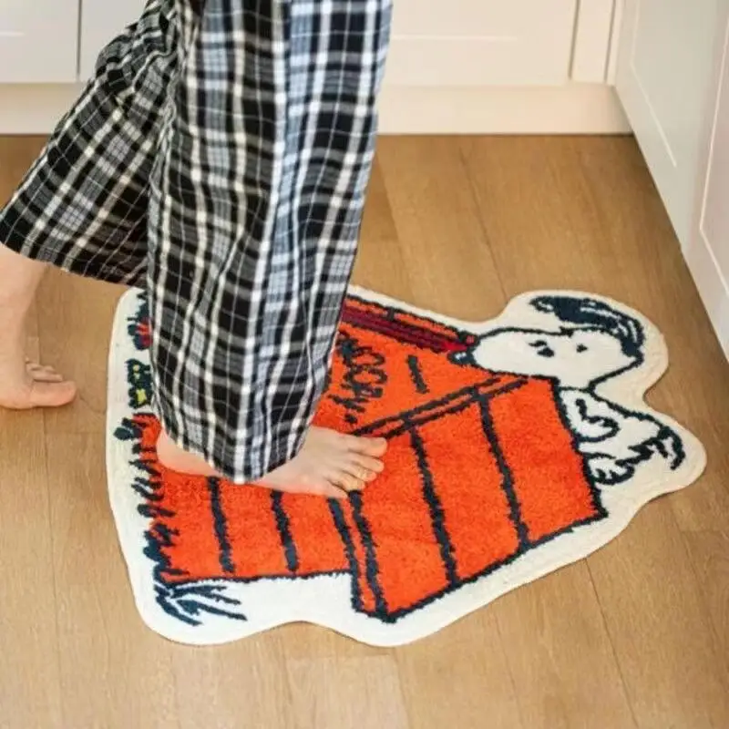 Lovely Snoopy Cartoon Floor Ma - Home Bathroom Mats ulasan dan harga