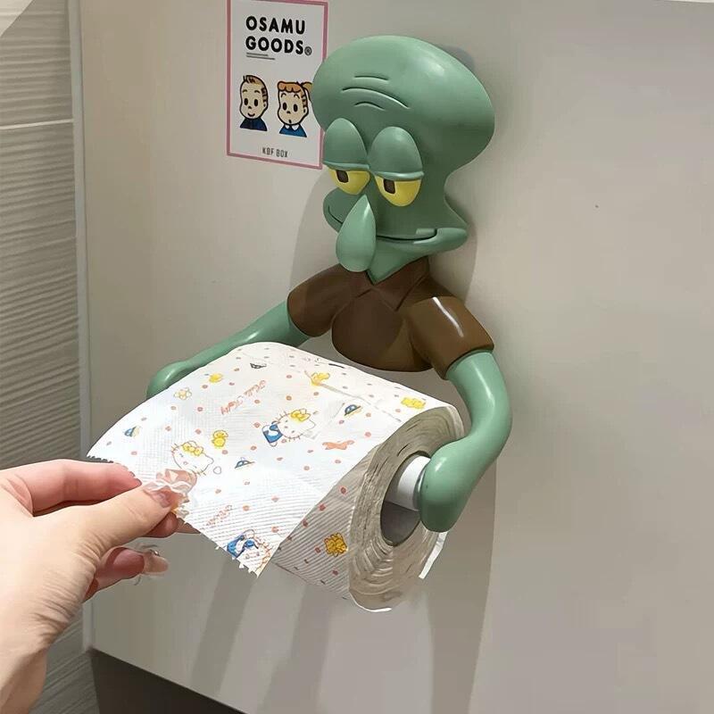 Squidward Tray Cartoon Kawaii  - Home Goods Bathroom ulasan dan harga
