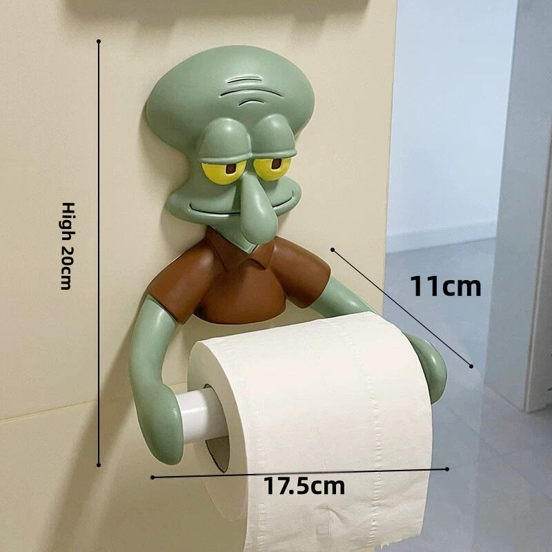 Squidward Tray Cartoon Kawaii  - Home Goods Bathroom ulasan dan harga