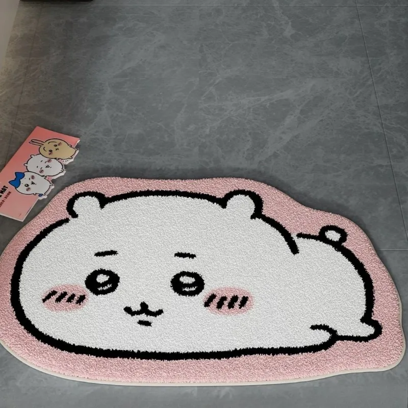 Chiikawa Cartoon Rug Anime Hac - Home Bathroom Mats ulasan dan harga