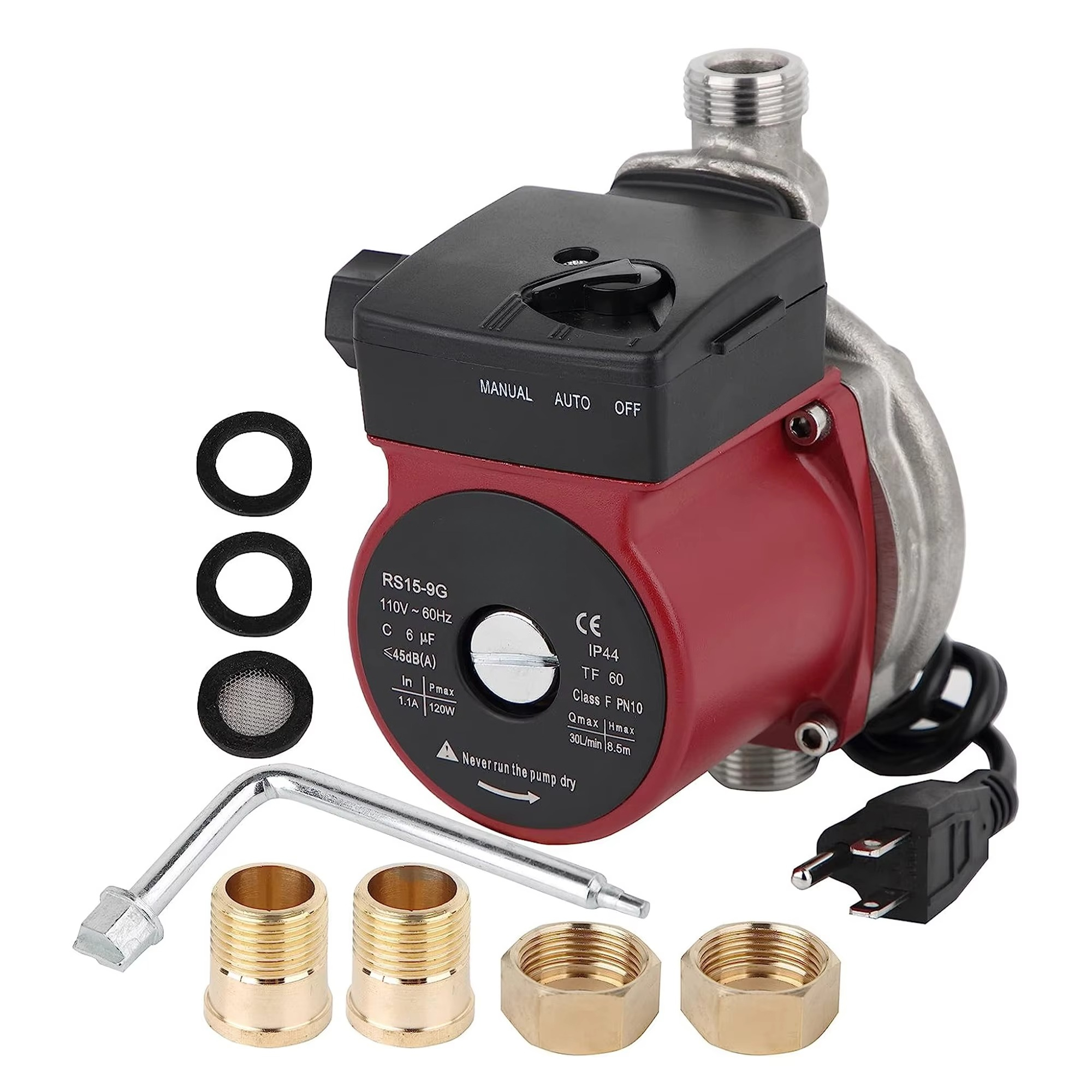 RS15-9 Auto Home Automatic Bat - Home Bathroom Pressure Pump ulasan dan harga