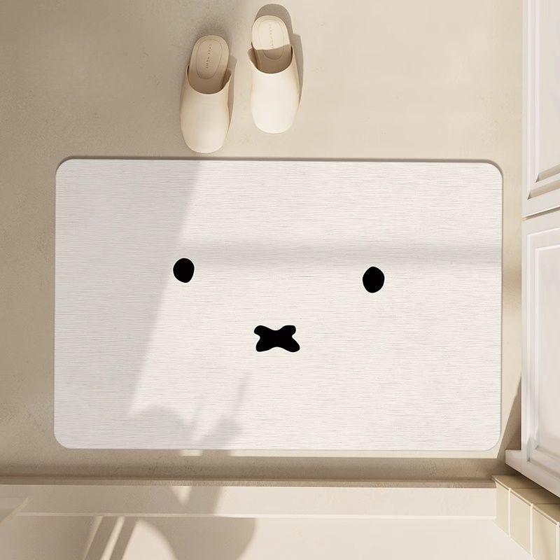 Kawaii Miffy Floor Mat Simple  - Home Bathroom Mats ulasan dan harga