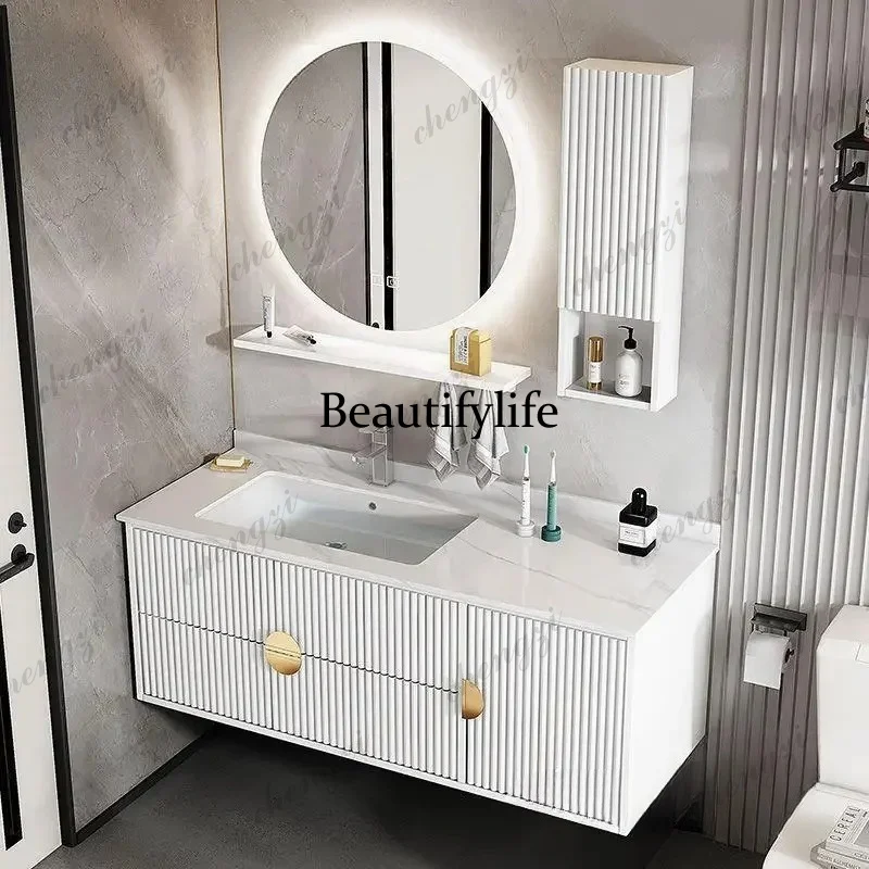 M183 Compact Bathroom Cabinet  - Home Bathroom Vanity Combo ulasan dan harga
