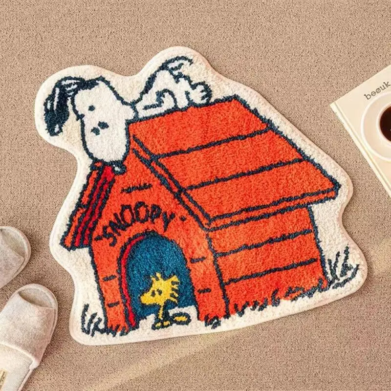 Cute Snoopy Cartoon Floor Mat  - Home Bathroom Mats ulasan dan harga