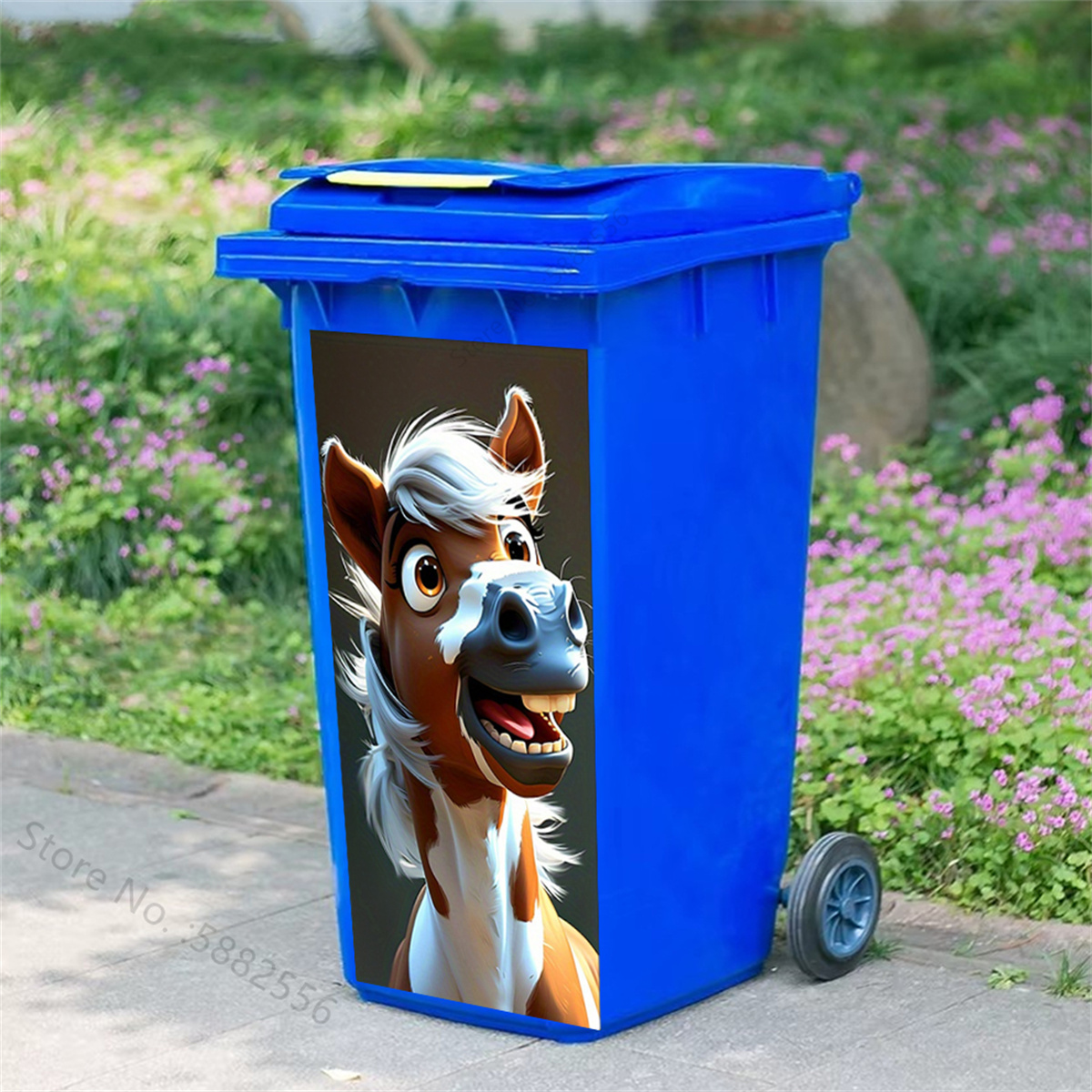 Adorable Cartoon Panda Rubbish - Home Bathroom Trash Can ulasan dan harga