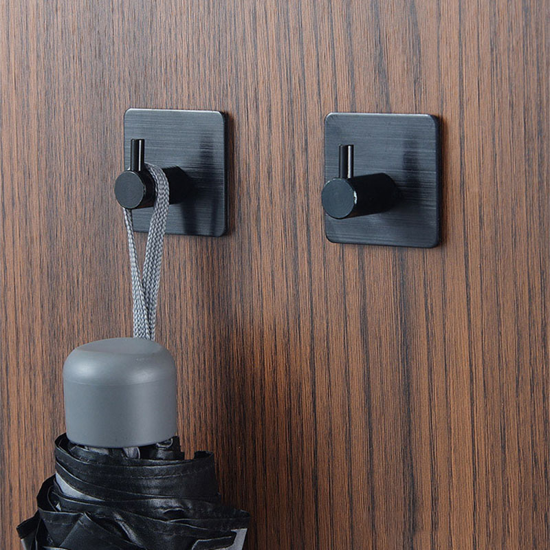 2pcs Self Adhesive Bathroom Ro - Towel Bar Stainless ulasan dan harga