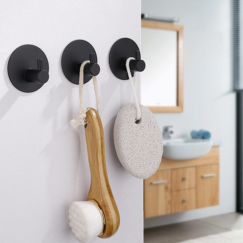 2pcs Self Adhesive Bathroom Ro - Towel Bar Stainless ulasan dan harga