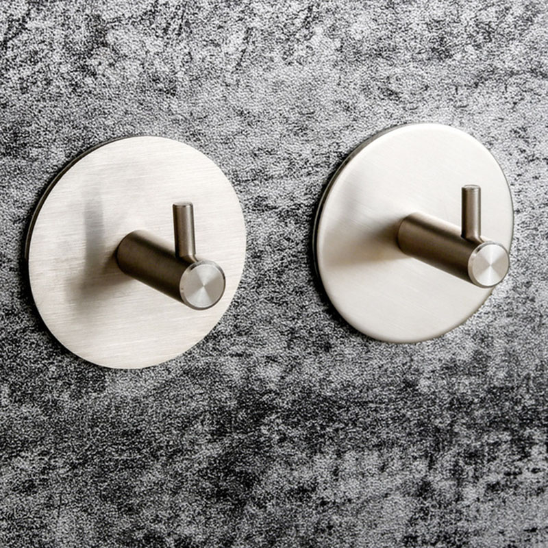 2pcs Self Adhesive Bathroom Ro - Towel Bar Stainless ulasan dan harga
