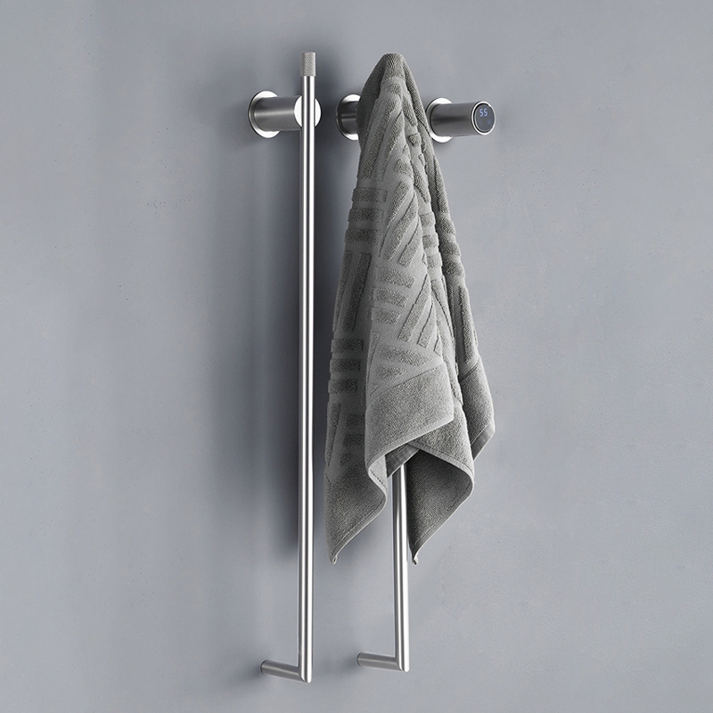 2026 Brushed Gold Bathroom Ele - Towel Warmer Electric ulasan dan harga