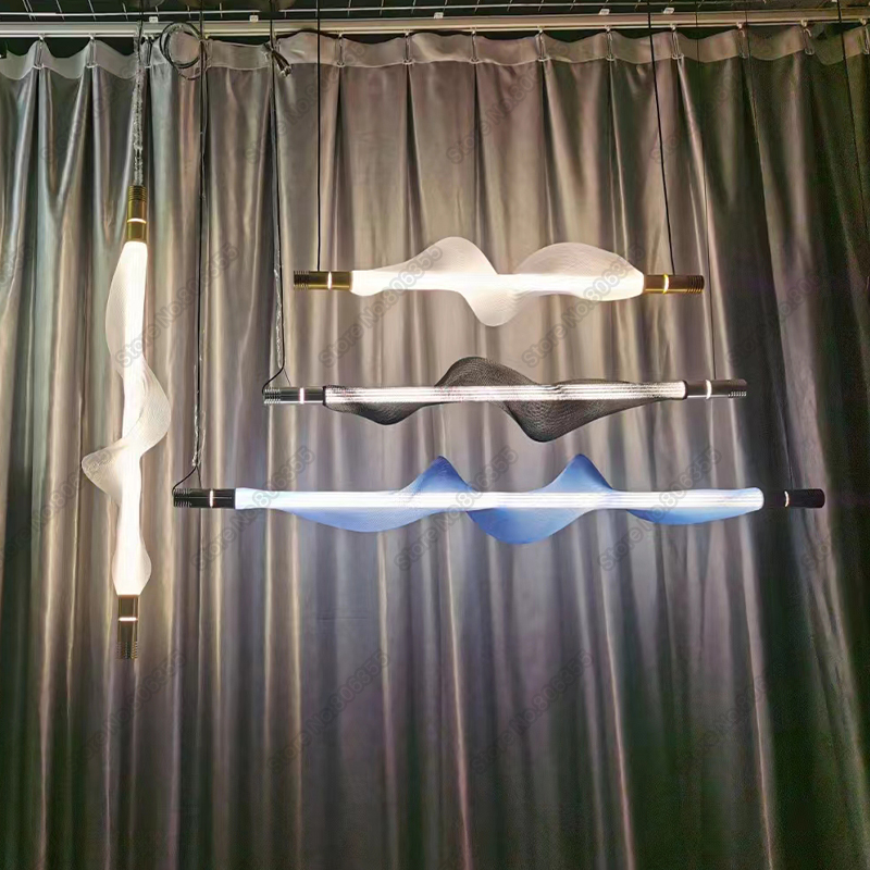 Modern Designer  LED Pendant L - Home Bathroom Lighting Design ulasan dan harga