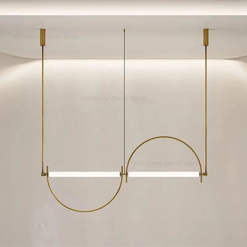 Italian designer Arc pendant l - Home Bathroom Lighting Design ulasan dan harga