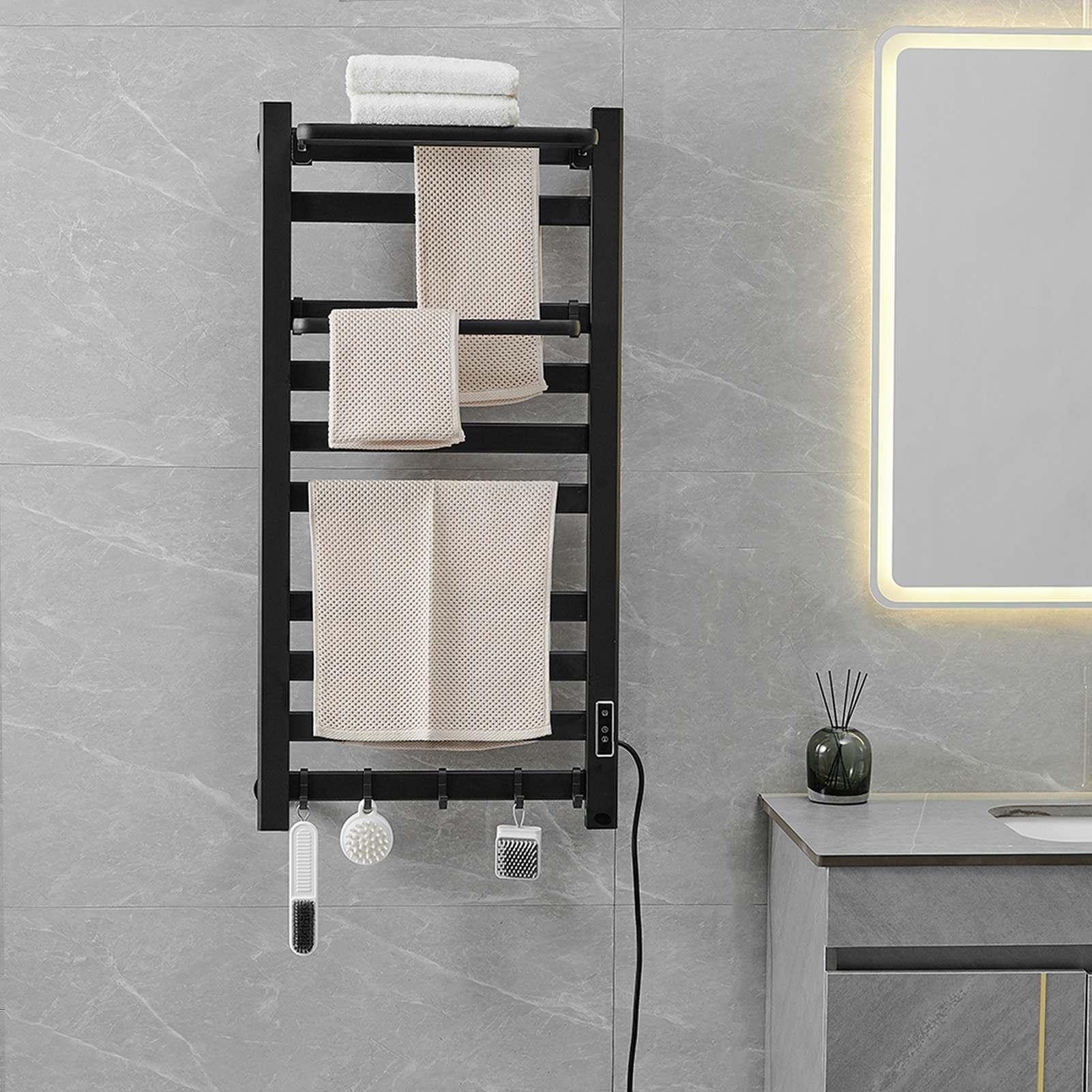 Bathroom Electric Towel Rail,E - Towel Warmer Electric ulasan dan harga