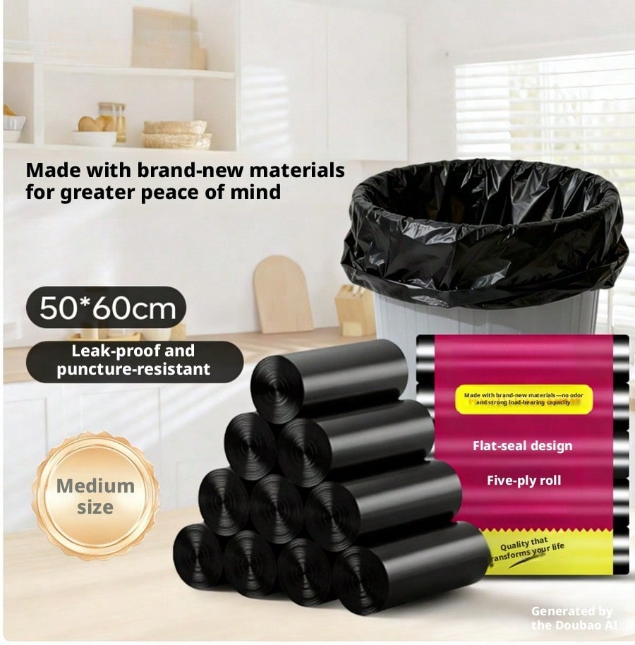 Kitchen Essentials Trash Bags, - Home Bathroom Trash Can ulasan dan harga