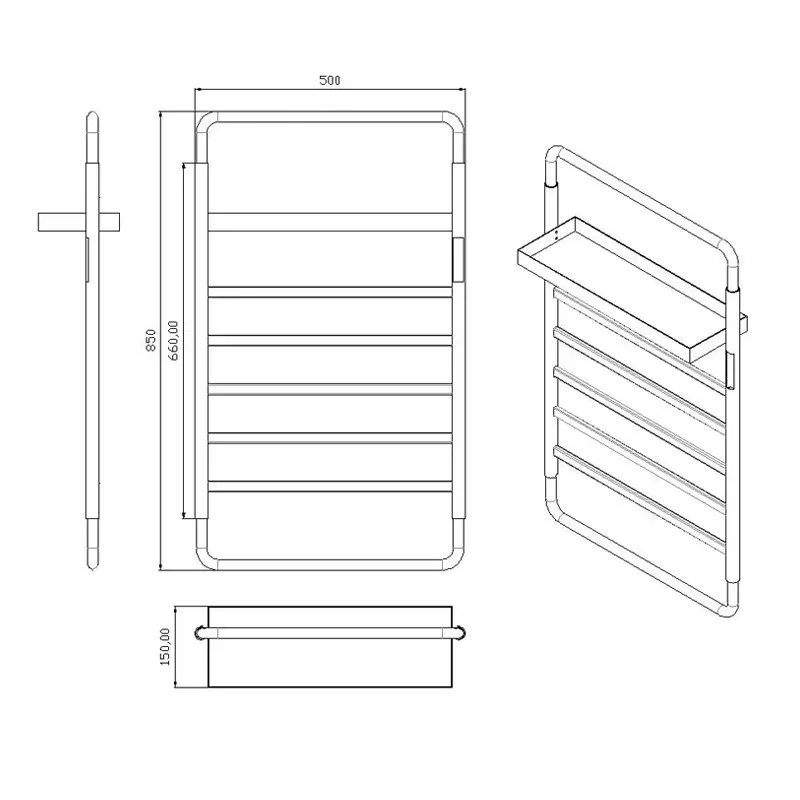 Towel Heated Holder Bathroom E - Towel Warmer Electric ulasan dan harga