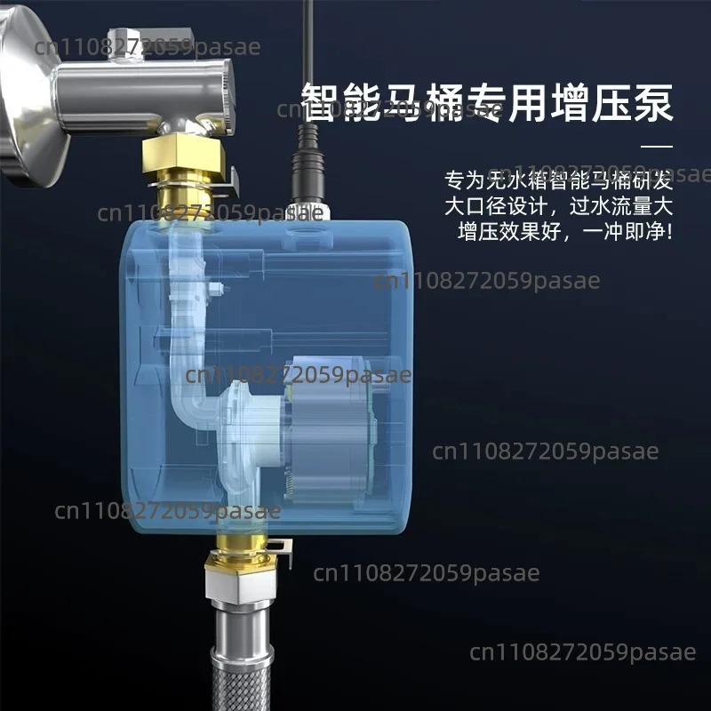 Tankless Smart Toilet Booster  - Home Bathroom Pressure Pump ulasan dan harga