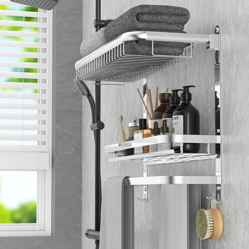 23.22 Inch Wall-Mounted Stainl - Towel Bar Stainless ulasan dan harga