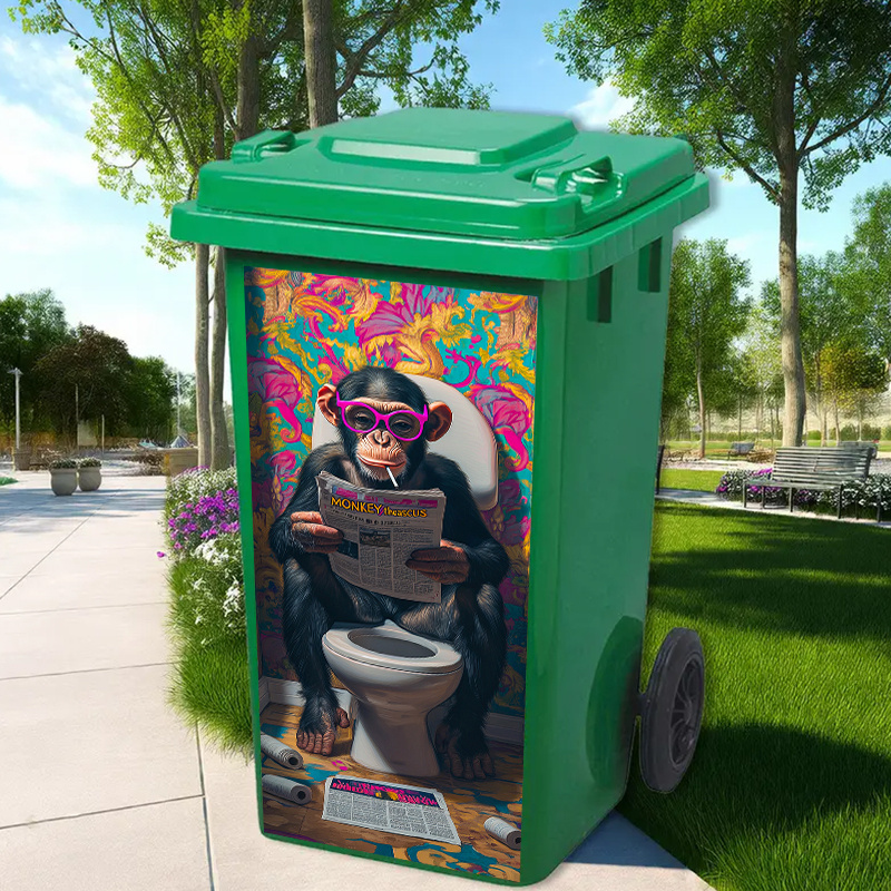 1 Funny Tarsier Trash Can Stic - Home Bathroom Trash Can ulasan dan harga