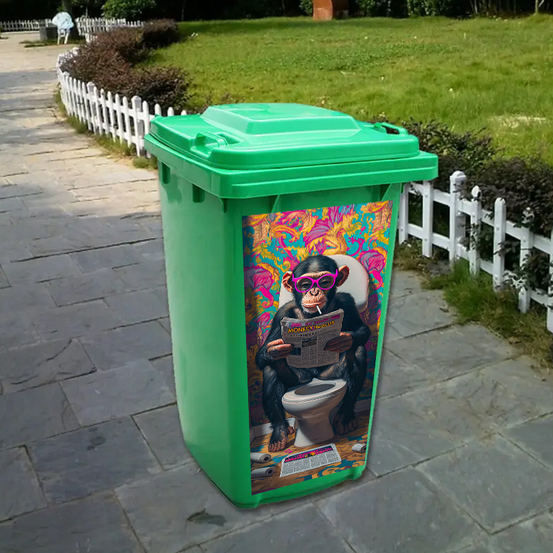 1 Funny Tarsier Trash Can Stic - Home Bathroom Trash Can ulasan dan harga
