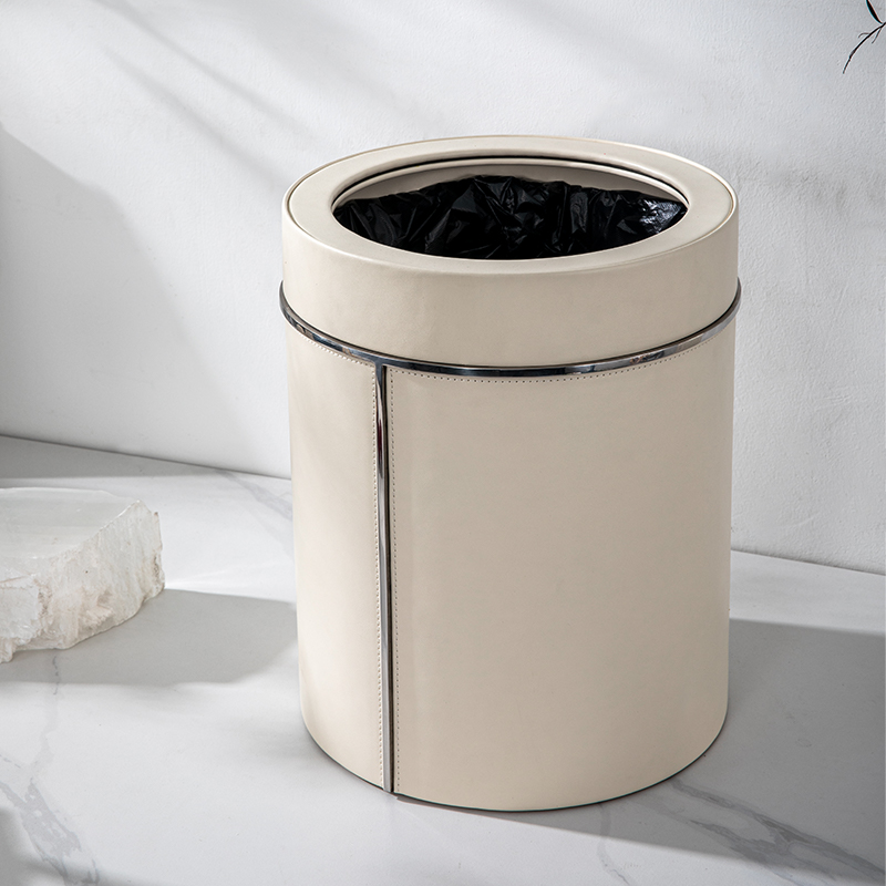 Luxury Stainless Steel Trash C - Home Bathroom Trash Can ulasan dan harga