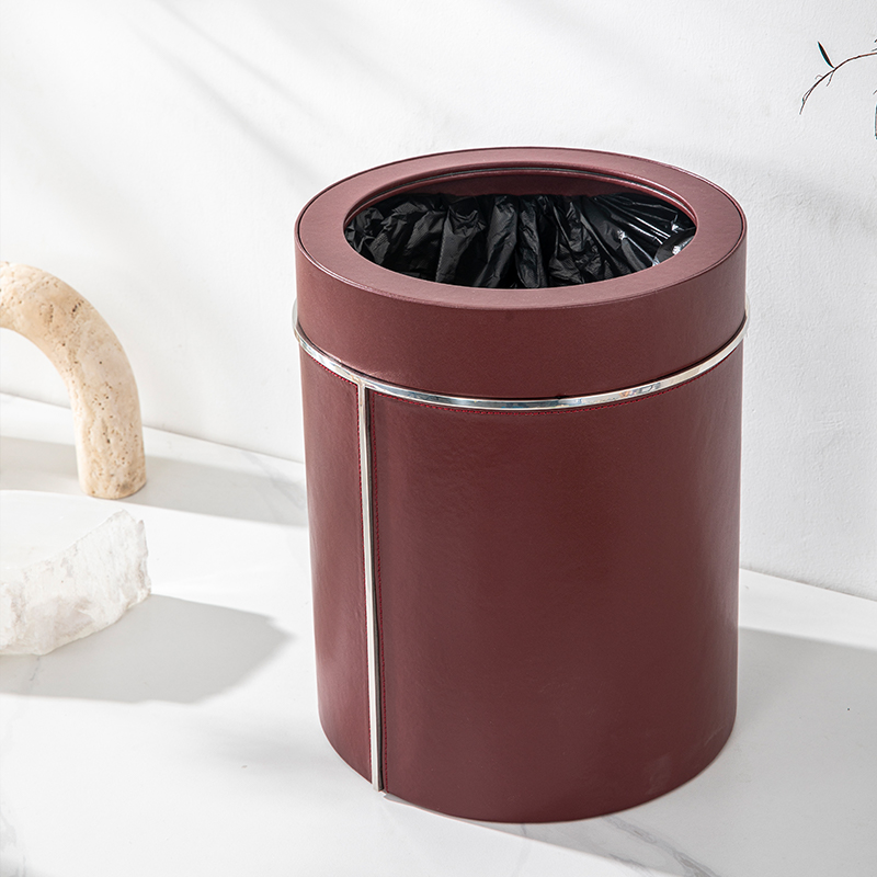 Luxury Stainless Steel Trash C - Home Bathroom Trash Can ulasan dan harga