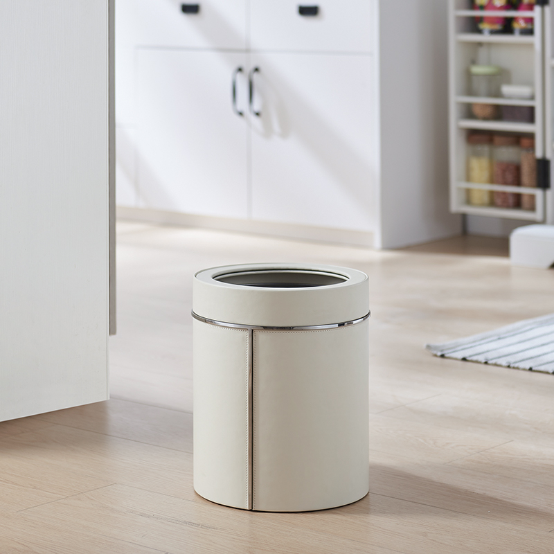 Luxury Stainless Steel Trash C - Home Bathroom Trash Can ulasan dan harga