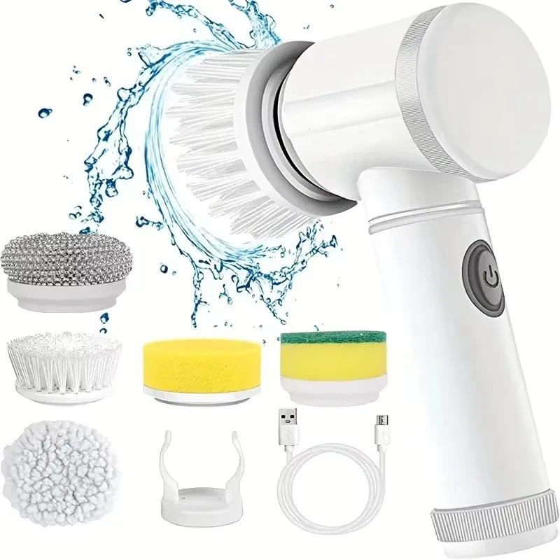 New Cordless Spin Scrubber Ele - Home Bathroom Renovation ulasan dan harga