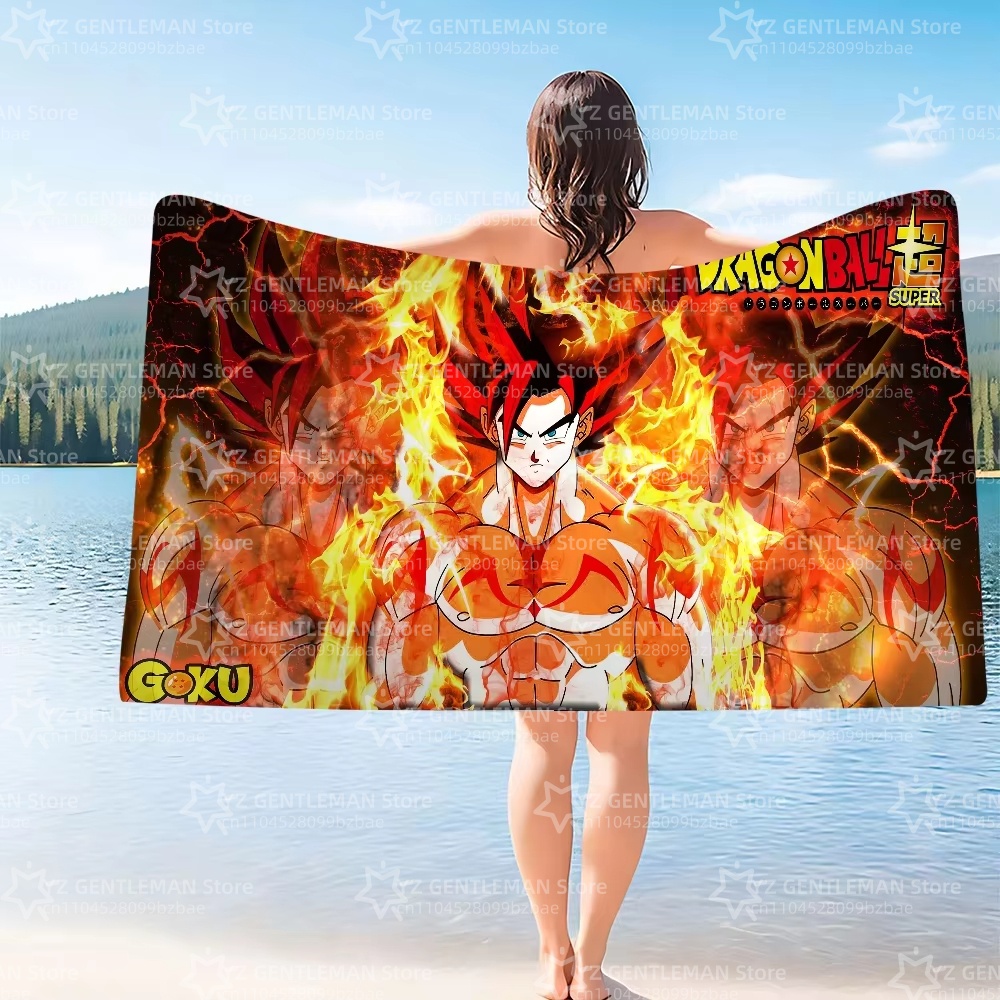 Beach Towels Dragon Ball Bathr - Home Goods Bathroom ulasan dan harga